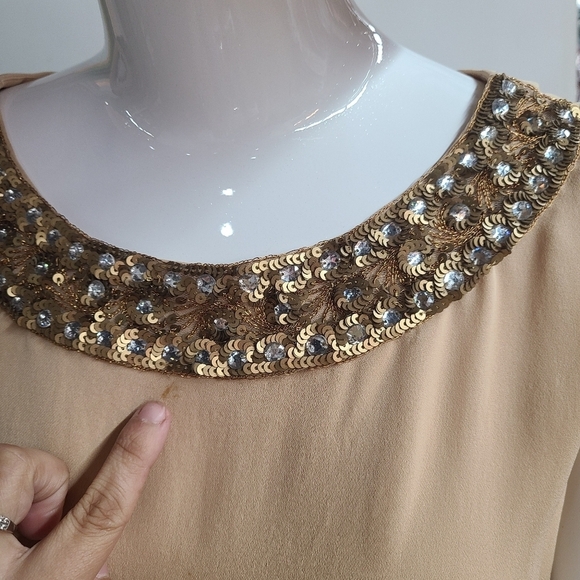 Marchesa 100% Silk Top - Picture 8 of 13